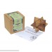 Shooting Star Handmade & Organic 3D Brain Teaser Wooden Puzzle for Adults from SiamMandalay with SM Gift BoxPictured B01FS0CKPO
